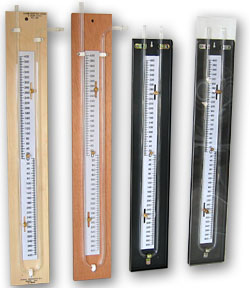 ''U'' SHAPED AND PLEXIGLASS DIFFERENTIAL GAUGE